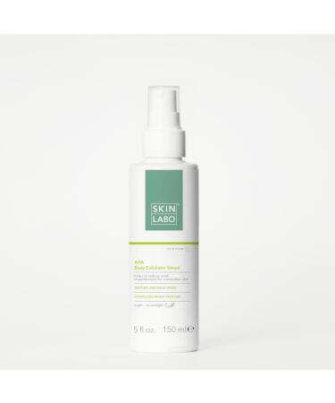 SkinLabo Body Scrub Serum, Reduces Blemishes Such as Folliculitis, Pimples and Stretch Marks, with Tartaric Acid and Malic Acid - 150ml