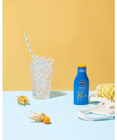 Nivea Sun Protection & Care 2-Pack - Moisturizing Sun Milk LSF 30 (2 x 100ml) - Waterproof Travel Size Lotion - Buy Online on GoSupps.com