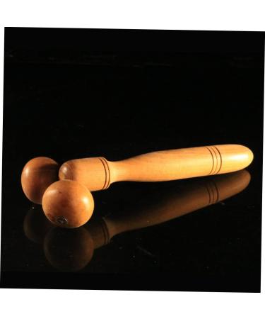 Marmerdo 3D Massage Roller & Eye Massage Devices Wooden Yoga Facial & Foot Massager for Ultimate Relaxation - Buy Online on GoSupps.com