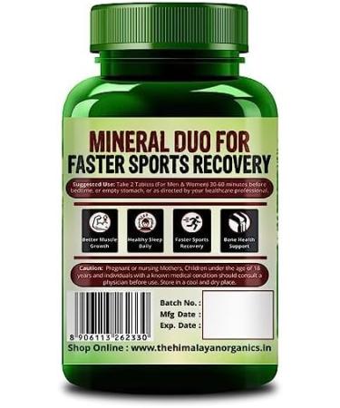 ZMA Nighttime Recovery Supplement - 120 Veg Tablets | Zinc + Magnesium Aspartate Formula - Buy Online on GoSupps.com