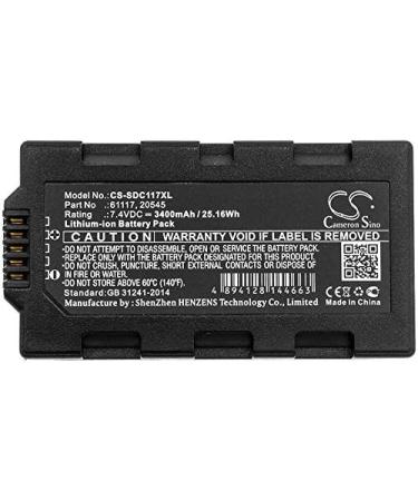 Buy 7.4V 3400mAh Battery Replacement for Tesla Juniper Mesa Field | International Shipping Available - Buy Online on GoSupps.com