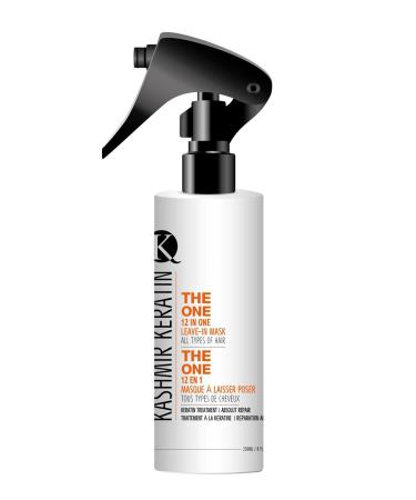 Kashmir Keratin THE ONE Leave In Mask 12 in 1 Hair Treatment 8 Fl Oz. NEW PRESENTATION/NEW FORMULA 8 Fl Oz (Pack of 1)