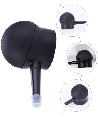 DRESSOOS 4 Pcs Silicone Nozzle Spray Application Atomizador Natural Hair Spray Fiber Sprayer Black - Buy Online on GoSupps.com