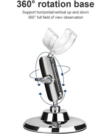 TsoLay Portable Hair Follicle Detector Hair Follicle Health Analyzer with 8 LED Lights 50-1000X Magnification 360 Rotation Base Photo Capture Clear Images - Buy Online on GoSupps.com