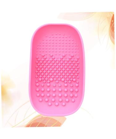 1PC Pink Makeup Brush Cleaner Pad | Efficient Scrubber & Cleaning Plate for Brushes - International Shipping - Buy Online on GoSupps.com