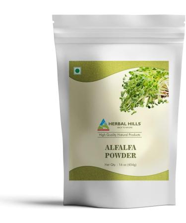 HERBAL HILLS Neem Leaf Powder and Alfalfa Powder 16 Oz Pack of 2 Combo - Buy Online on GoSupps.com