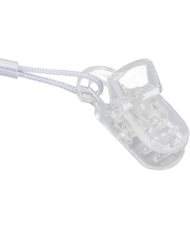 Buy Stylish Transparent Anti-Hearing Cable | Easy Open & Lock Design | International Shipping Available - Buy Online on GoSupps.com