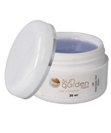 UV Fiberglas Gel Violet Premium Line Clear 30 ml - Finish gel Aufbau gel Patient gel with a yellow protection for nails - Top Coat - High Gloss Gel - Nail Design - Pedicure - Manicure - Buy Online on GoSupps.com