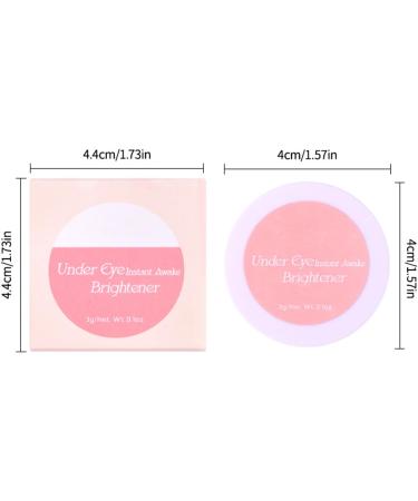  G n rique Under Eye Highlighter Color Correcting Brightener. Long-lasting Makeup Buildable Formula Skin Hydration Cover Compact Nourishing Lightweight Texture For Travel Outdoor 3g - Buy Online on GoSupps.com