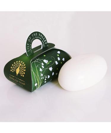 The English Soap Company Large Gift Bag Bath Soap Lily of the Valley 260g - Buy Online on GoSupps.com