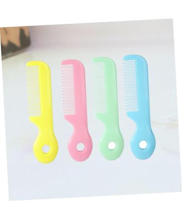 GLSTOY 4pcs Infant Hair Brush and Comb Set | Baby Hair Styling Tools for Newborns | Professional Wire Brushes for Gentle Cleaning - Buy Online on GoSupps.com