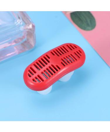 Stopper Nose Vents Anti Snoring Aid 3pcs (Red) - Improve Sleep and Stop Snoring Effectively - Buy Online on GoSupps.com