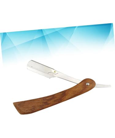Frcolor Safe Razor - Portable Double Hairdresser Razor for Men | Old Fashioned Bamboo Design | Beemysafe Hand Razor - Buy Online on GoSupps.com
