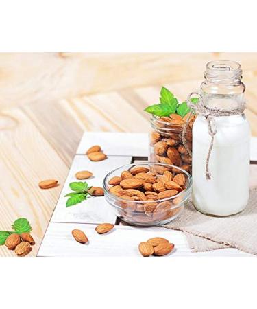 Organic Raw Almonds 5 lbs | Non-GMO, Whole, No Shell, Unpasteurized, Unsalted, Vegan, Kosher | Bulk Keto-Friendly Snack | High Protein & Vitamin E | Ideal for Almond Milk & Desserts - Buy Online on GoSupps.com