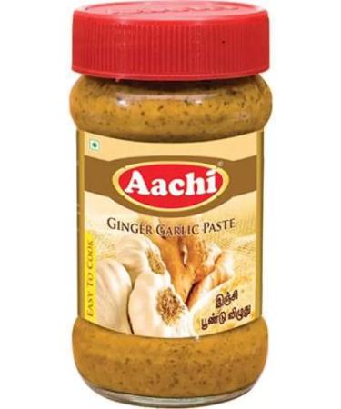 Aachi Ginger Garlic Paste 200gm - Authentic Indian Flavor for Cooking - Buy Online on GoSupps.com