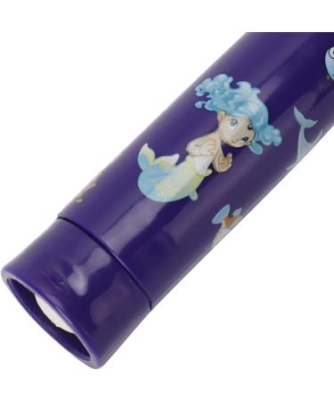 Power Toothbrush - Ultrasound Sonic Electric Toothbrush with Cute Cartoon Mermaid Design | 2 Brush Heads - Mermaid Lila - Buy Online on GoSupps.com