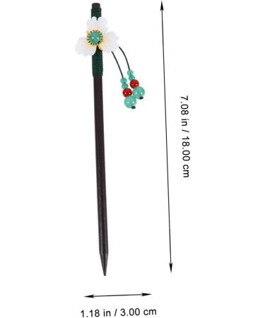 Angoily Antique Flower Hairpin Girls Barrettes for Hair Kimono Hair Accessory for Women Hair Barrettes for Thick Hair Yukata Hair Accessory Women's Wood Hair Accessories Vintage - Buy Online on GoSupps.com