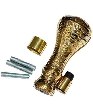 Solid Brass Handle only for Walking Stick Canes The Full kit Beautiful Gift