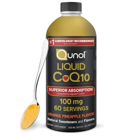 Liquide Coq10 absorption sup rieure 100 mg ananas orange 600 ml