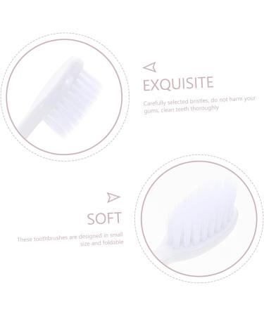 Partykindom 25-Pack Travel Toothbrushes - Soft Compact and Ideal for Camping & Vacations - Bulk Options for Adults & Kids - Buy Online on GoSupps.com
