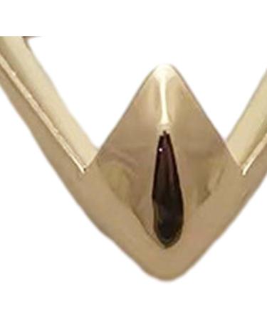 Shop Elegant Gold Metal High Heel Toe Caps - 2 Piece Pointed Protector for Stylish Shoe Protection - Buy Online on GoSupps.com