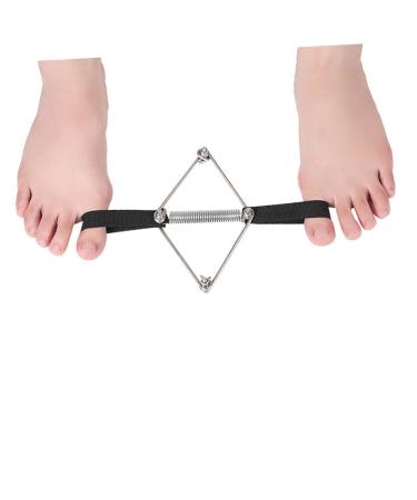FOMIYES 2 Pcs Toe Straightener & Bunion Corrector Set - Nylon Black Toe Splint with Tension Band & Flex Tools for Hallux Valgus - Foot Strap Leash Holder for Bid Toe Alignment - Buy Online on GoSupps.com