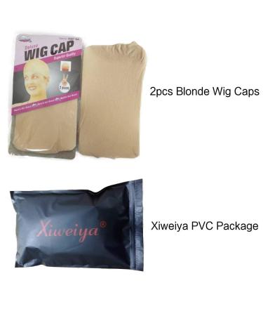 Xiweiya Synthetic Hair Wig - Heat Resistant Wavy Silver Grey | International Shipping Available - Buy Online on GoSupps.com