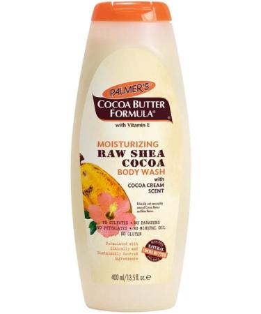 Palmer's Cocoa Butter Body Wash - Moisturizing Raw Shea & Cocoa Cream Scent (17 fl oz) - Buy Online on GoSupps.com