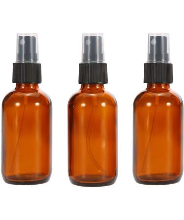 RETYLY 100ML Amber Glass Spray Bottle with Black ATOMISER Sprays Refillable Container for Essential Oil/Aromatherapy Use - Buy Online on GoSupps.com