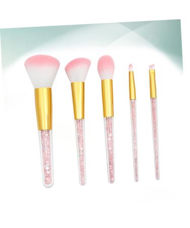5 Set Professional Makeup Brushes for Women - Blending Eyebrow Foundation & Blush - Miss Pink Major - Buy Online on GoSupps.com