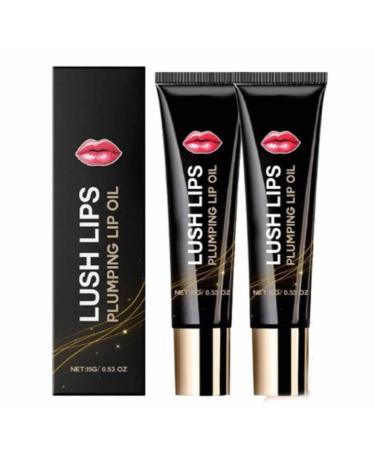 Huile-s rum repulpante Plumpify s rum repulpant et booster pour les l vres huile hydratante pour les l vres augmente l' lasticit des l vres r duit les ridules hydrate et ne colle pas (2pcs)