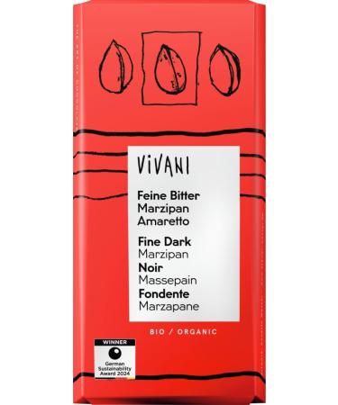  Vivani Vivani Amaretto Organic Amaretto 6 x 100 g - Buy Online on GoSupps.com