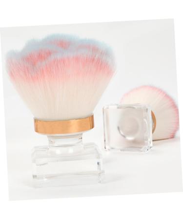 VINTORKY foundation makeup blusher makeup supplies powder dense foundation brush powder foundation brush manicure blush brush abs travel nail gradient powder - Buy Online on GoSupps.com