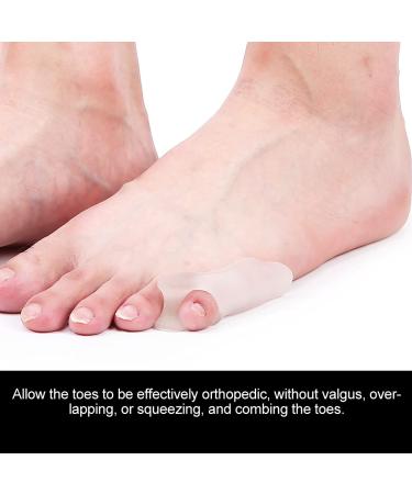 Silicone Bunion Corrector & Toe Spreader - Comfort & Pain Relief for Overlapping Toes | High Elasticity Small Toe Pillow - Buy Online on GoSupps.com