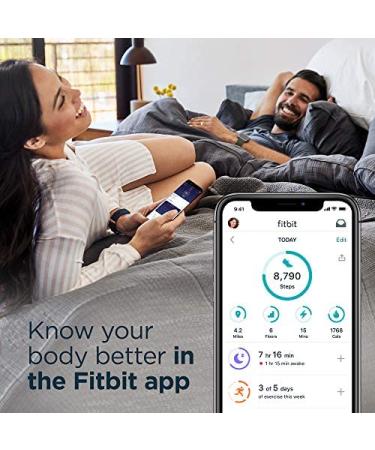 Fitbit FB417BKNV Charge 4 Fitness Wristband - Storm Blue - Buy Online on GoSupps.com