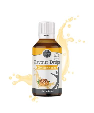 borchers Flavour Drops | Cinnamon roll | 0 calories | For cooking and baking | 30 ml - Buy Online on GoSupps.com
