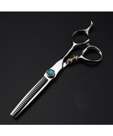 Hair Cutting Scissors 6 Inch Professional JP440c Steel Green Gem Hair Scissors Cutting Barber Tools Tiger Haircut Thinning Shears Hairdresser Scissors Set - Buy Online on GoSupps.com