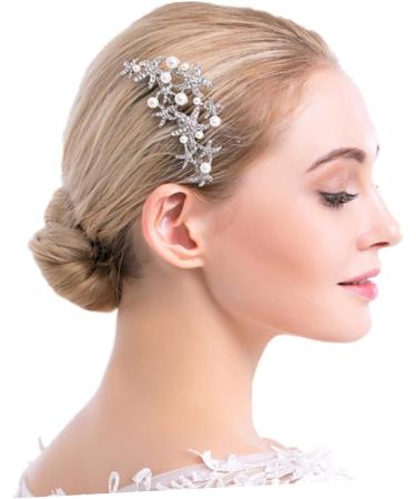 FRCOLOR Set of 3 Hair Comb Crystal Wedding Headpiece for the Bride Hair Beads Rhinestone Comb Combs Tiara Bridal Comb Hair Comb with Rhinestone Headpiece Hair Accessories Rhinestones Women - Buy Online on GoSupps.com