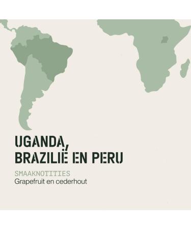 Incapto Strong Blend Coffee Beans Mix of 80 Arabica and 20 Robusta Strong and bitter Origin Uganda Brazil and Peru Roast Artisan coffee 500g - Buy Online on GoSupps.com