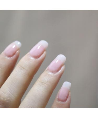 FZANEST 15ml Jelly Sheer Clear Natural Nude Pink Gel Nail Polish - Soak Off LED UV Varnish #330 for Nail Art Manicure - Buy Online on GoSupps.com