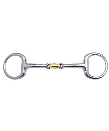 St bben bit 2234 olive head snaffle stainless steel 13.5 cm - 12 mm - Sweet Copper centerpiece
