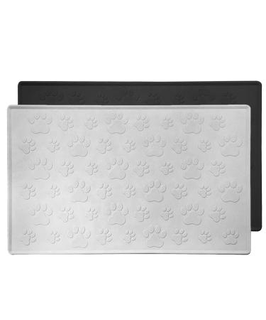Suppal base food snap pad for cats or dogs waterproof and non -slip food bitch matte silicone feeding base for cat bar and dog bowl