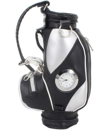 HKOO Golf Gift Golf Pens Holder  Golf Bag Holder with 3 Pieces Aluminum Pen Golf Bag Pencil Holder for Men Silver and Black /C - Buy Online on GoSupps.com