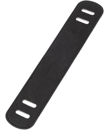 Generic Leather Shoulder Strap with Handle PU Leather Bag Strap Pad for Laptop Case black S - Buy Online on GoSupps.com