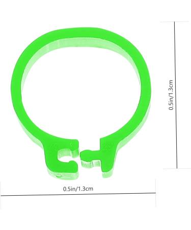 BESPORTBLE 200 Pcs Pigeon Anklet Chicken Thighs Pet Where Plastic Tags Pigeons Ring Bands The Bird Baby Digital 1.3X1.3CMx2pcs Greenx2pcs - Buy Online on GoSupps.com