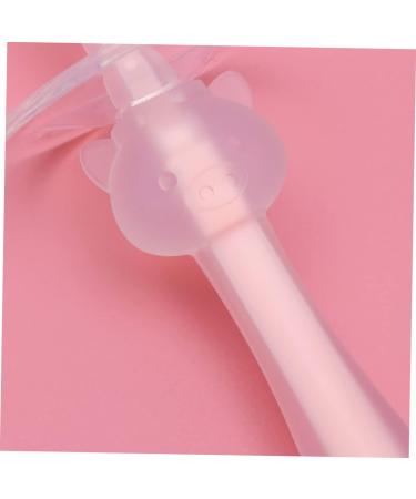Frcolor 4-Piece Toddler Toothbrush Set - Silicone Baby Training Brushes with Suction Cup & Lid - Infant Toothbrushes in Pink for Newborns - Buy Online on GoSupps.com