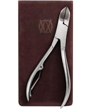 WOMO Manicure Nail Nippers Satin Stainless Steel 11 cm Black Regular Contemporary - Buy Online on GoSupps.com