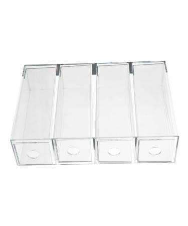 FOMIYES 1pc Box Eye Shadow Storage Box Makeup Organiser Dresser Storage Organizer Dresser Drawers Acrylic Eyeshadow Organizer Eyeshadow Organizer Box Acrylic Makeup Organiser Make up