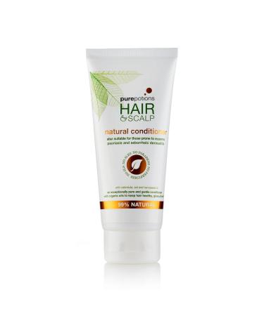 Purepotions Hair & Scalp 99% Natural Conditioner for dry itchy flaky scalps 200ml