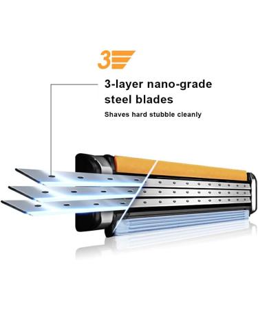 FIOERDTUIE Traditional Safety Razor for Men | Sharp & Smooth Metal Blades | Fast Shipping Worldwide - Buy Online on GoSupps.com